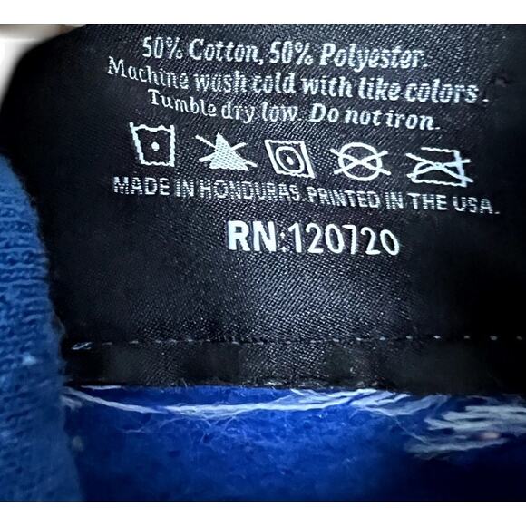 The Hundreds x Back To The Future Outta Time Hoodie - Rare Blue - Size Medium - Picture 6 of 6